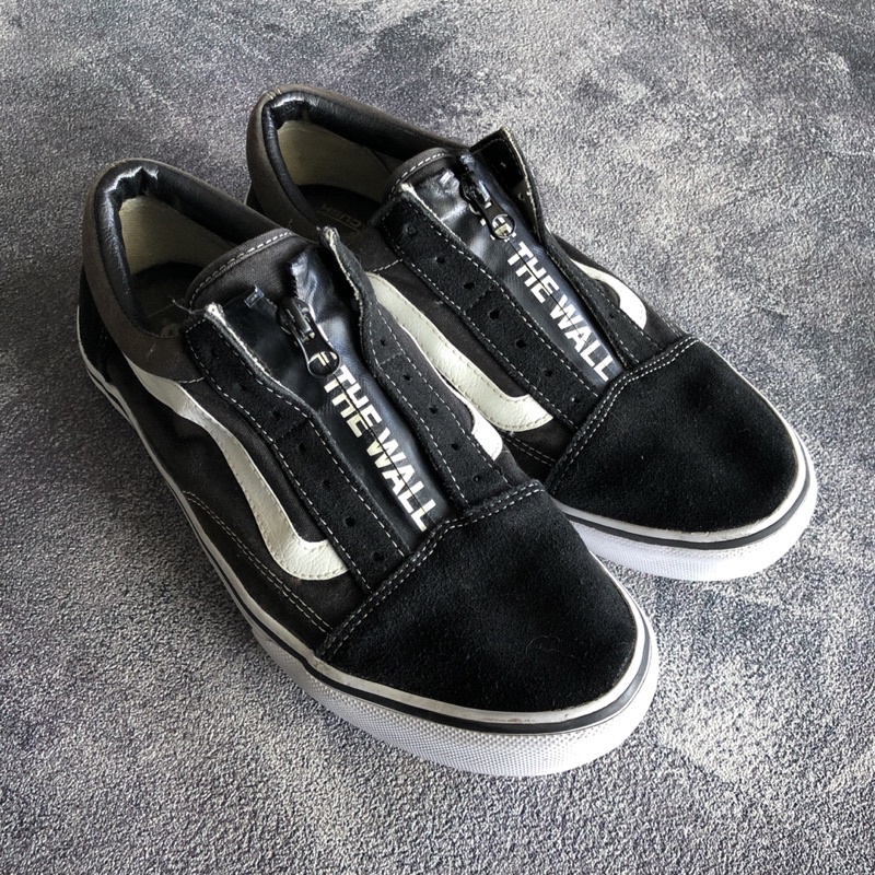 Vans Old Skool Slip On Zipper Japan Market Second Size 42 / 26,5 cm