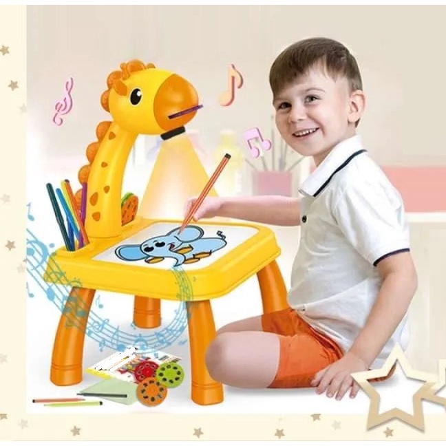 [FREE BATRAI] MEJA PROJECTOR MAINAN ANAK  / MEJA MAINAN ANAK