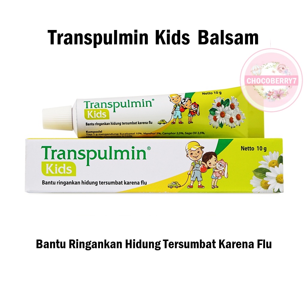 Transpulmin Kids Balsam Transpulmin BB Balsem Anak 20 gr 20gr 20g