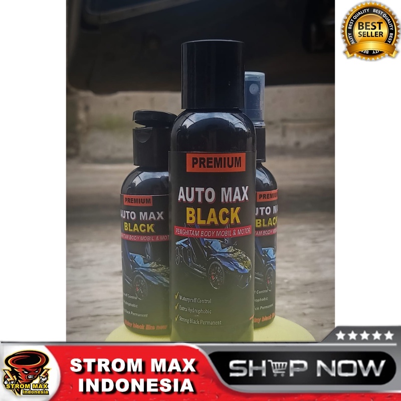 Penghitam body motor permanen VIP AUTO MAX BLACK