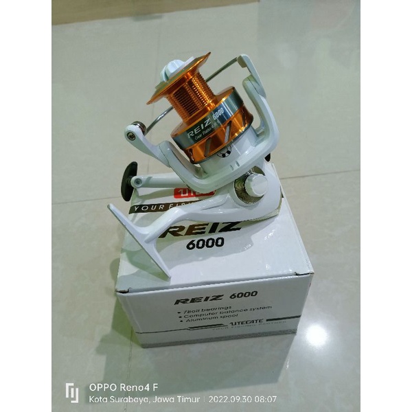 Reel spinning UTECATE REIZ 6000