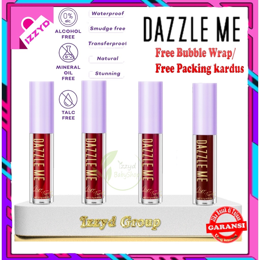 ❣️Izzyd❣️ DAZZLE ME dazzle me Ink-Licious Lip Tint awet BPOM | Mattedorable Long Lasting Liptint Hyper Moisturizing Lip Stain murah,lip tint, lip cream, lipstick