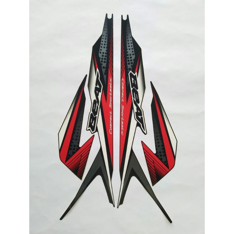 Striping Honda Beat 2020 Stiker motor beat 2020