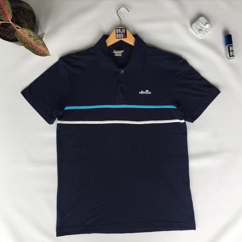 Polo shirt kaos kerah Ellesse second