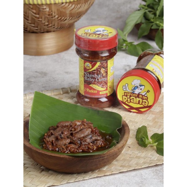 

sambal baby cumi dapoer Diana, pedaas nikmat best seller, khas Samarinda Kalimantan Timur, Kaltim, Halal MUI