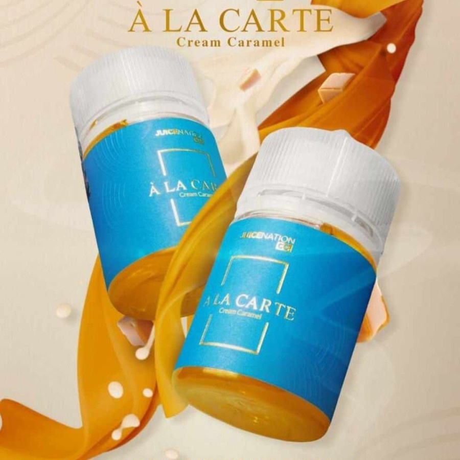 A La Carte Cream Caramel 60ML - JNC Liquid Alacarte Ala Carte Caramel