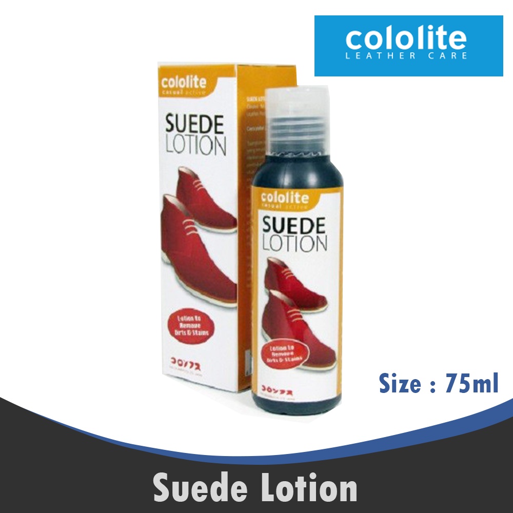 Ktmstore Suede Lotion Pembersih Sepatu Tas Jaket Suede Nubuck 75ml Cololite 003