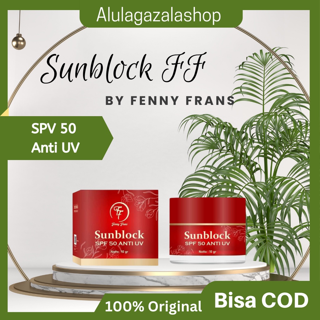 sunblock FF by Fenny Frans BPOM Original