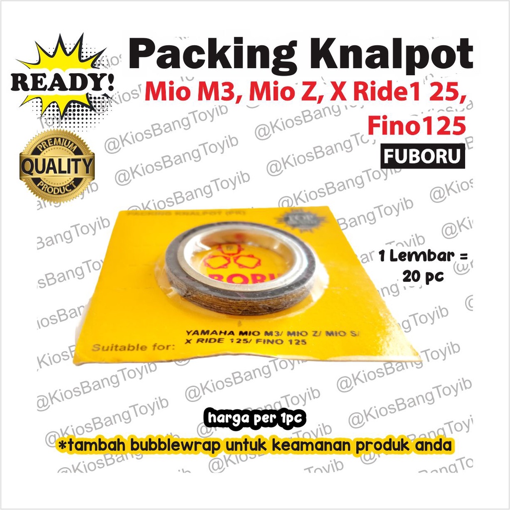 Packing Gasket Ring Knalpot/Paking Knalpot Mio M3, X Ride125, Fino125