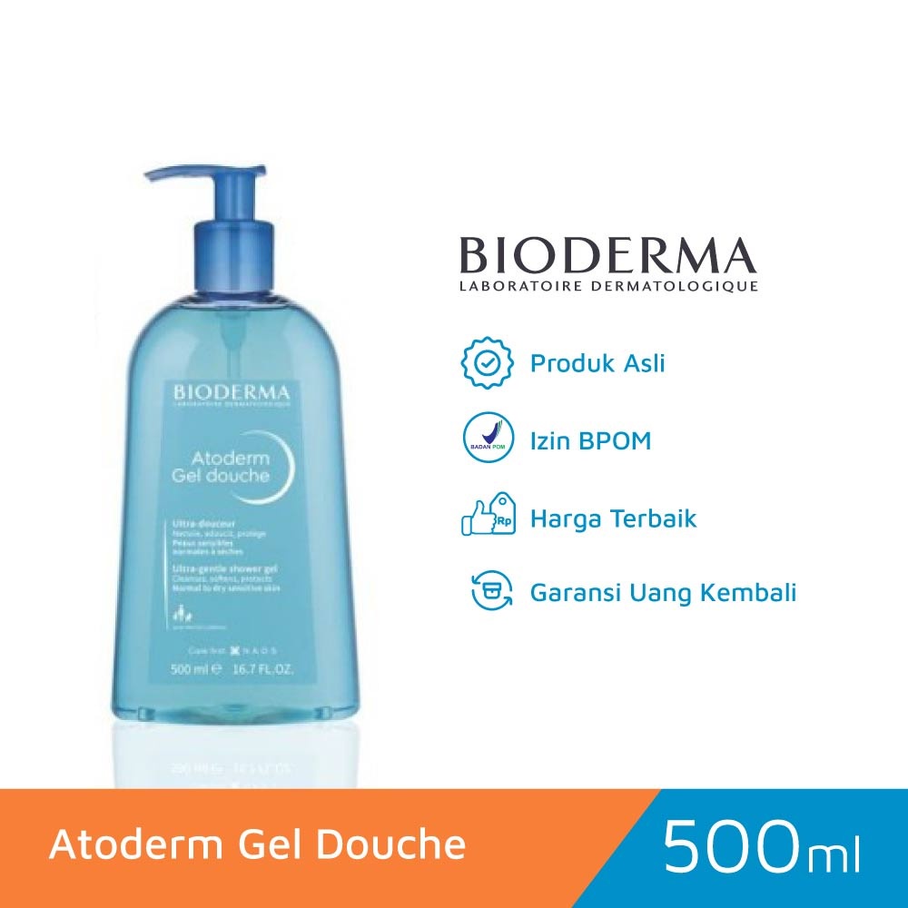 Bioderma Atoderm Gel douche Body Wash Kulit Kering