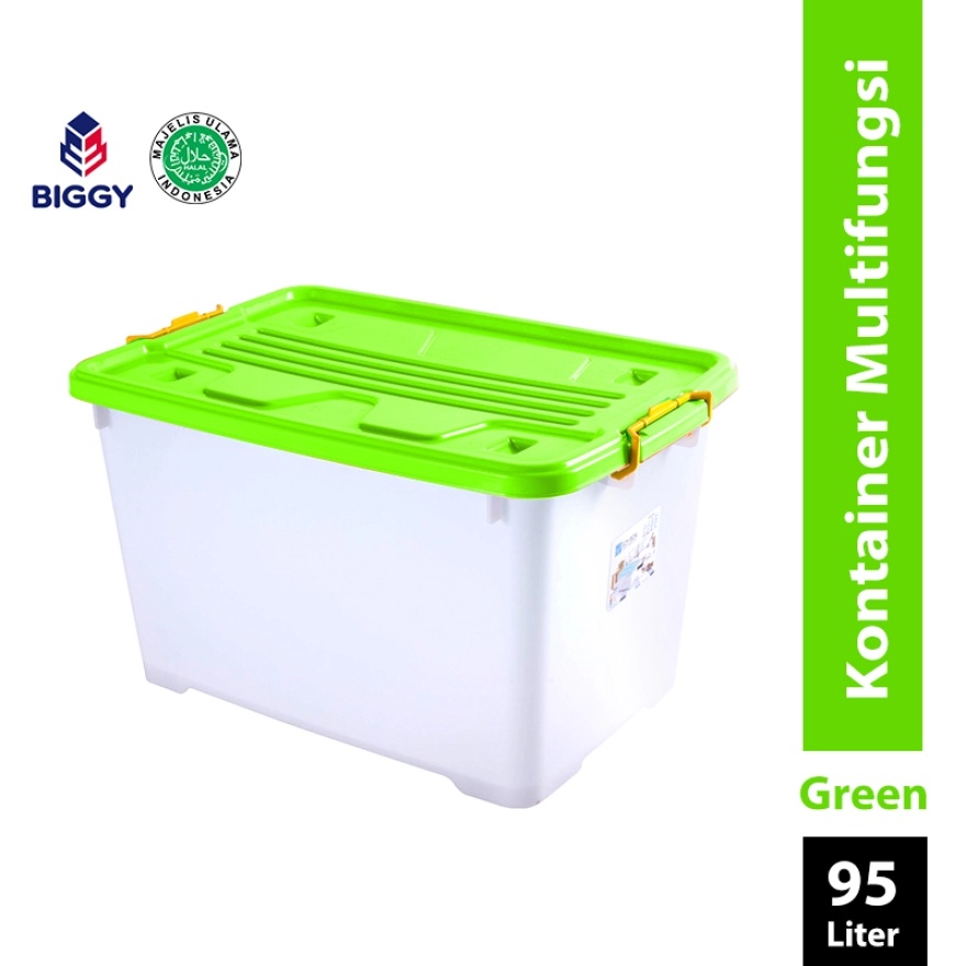 BIGGY EZY Box 95 L Multifunction Storage Box Kotak Penyimpanan containeR