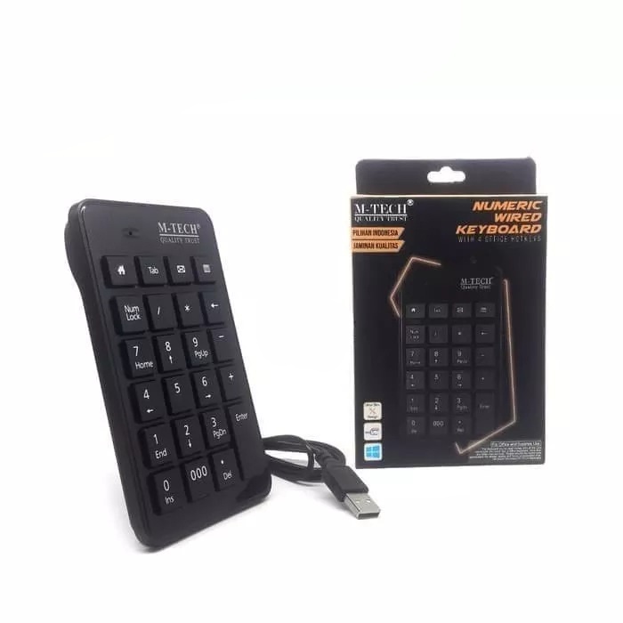 Keyboard Numeric M-Tech Kabel USB