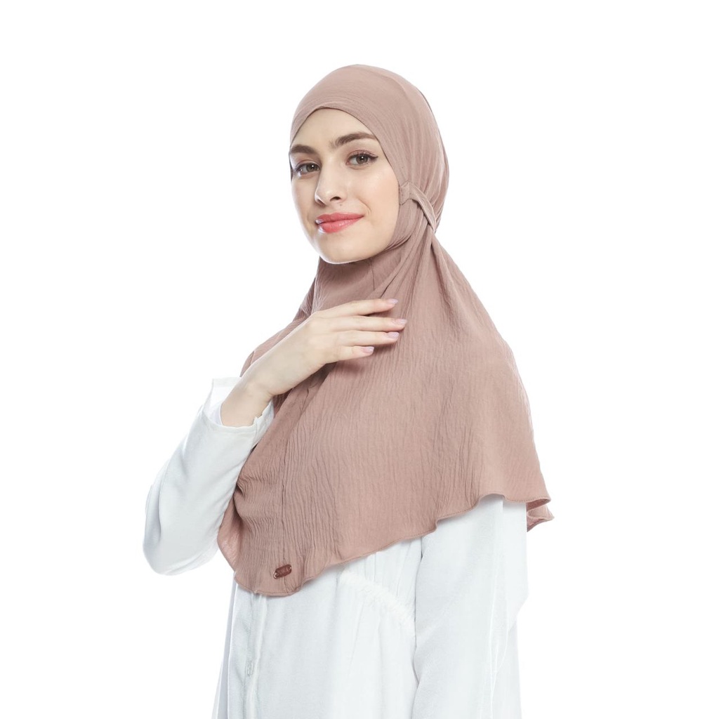 ZORA - Salwa Bergo Crinkle Airflow - Hijab Wanita