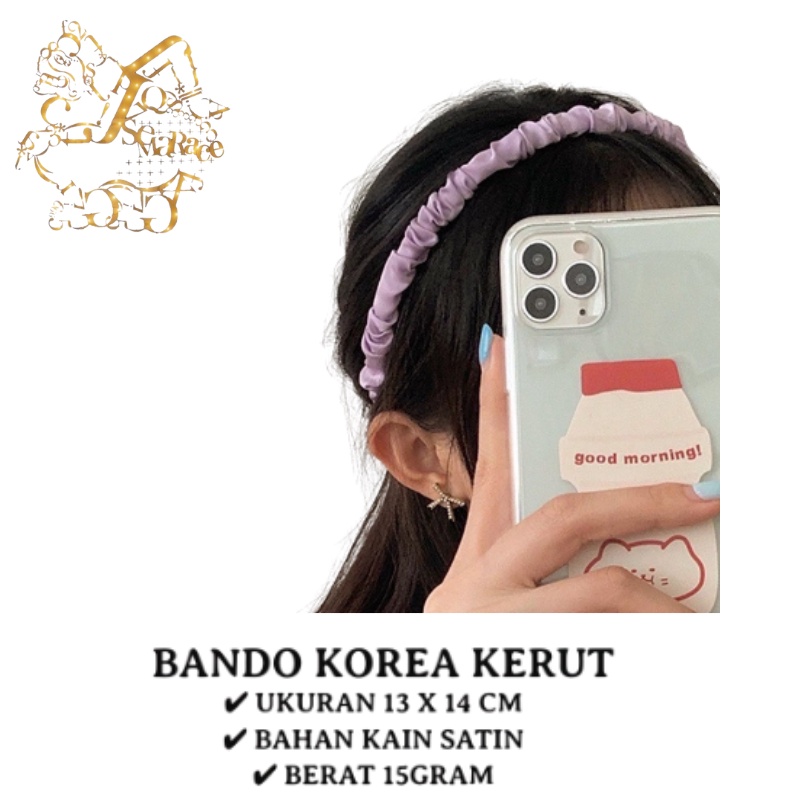 BANDO RAMBUT SCRUNCHIE KOREA