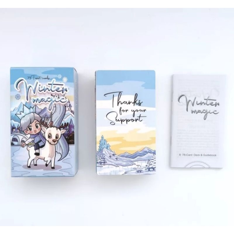 Winter Magic Tarot 12x7cm include guide paper