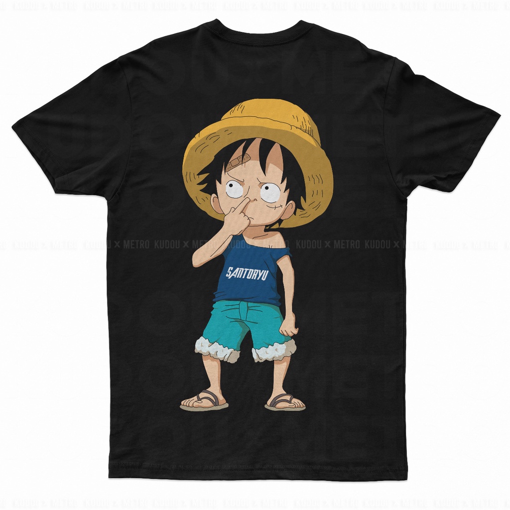 Tshirt Luffy Jiken Colors Anime Manga One Piece Premium Unisex