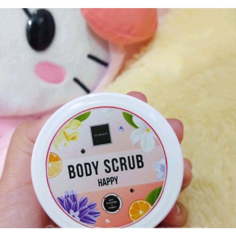 SCARLETT BODY SCRUB ALL VARIANT - LULUR SCARLETT mini size