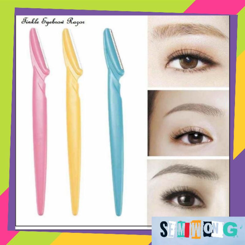 TINKLE EYEBROW RAZOR - PISAU CUKUR ALIS - ALAT PENCUKUR ALIS - PENGEROK ALIS