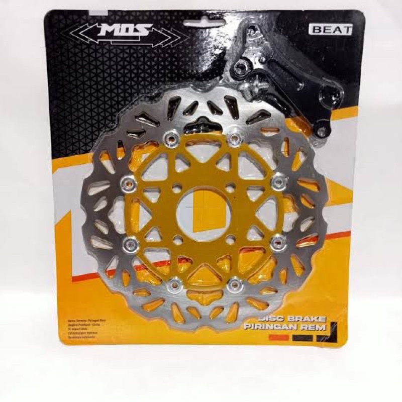 piringan disc depan beat 260mm plus breket mos