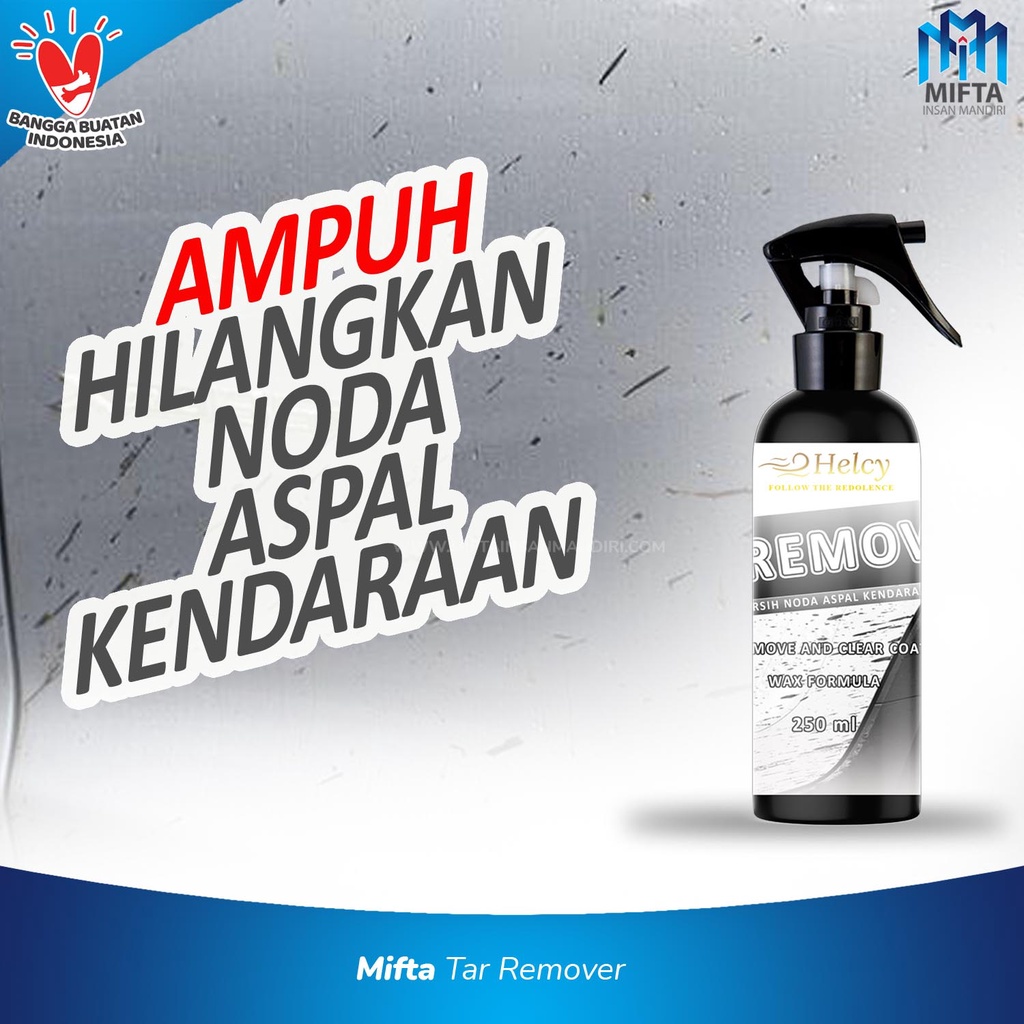 TAR &amp; BUG REMOVER BY HELCY / PEMBERSIH ASPAL KENDARAAN / PENGHILANG KOTORAN SERANGGA