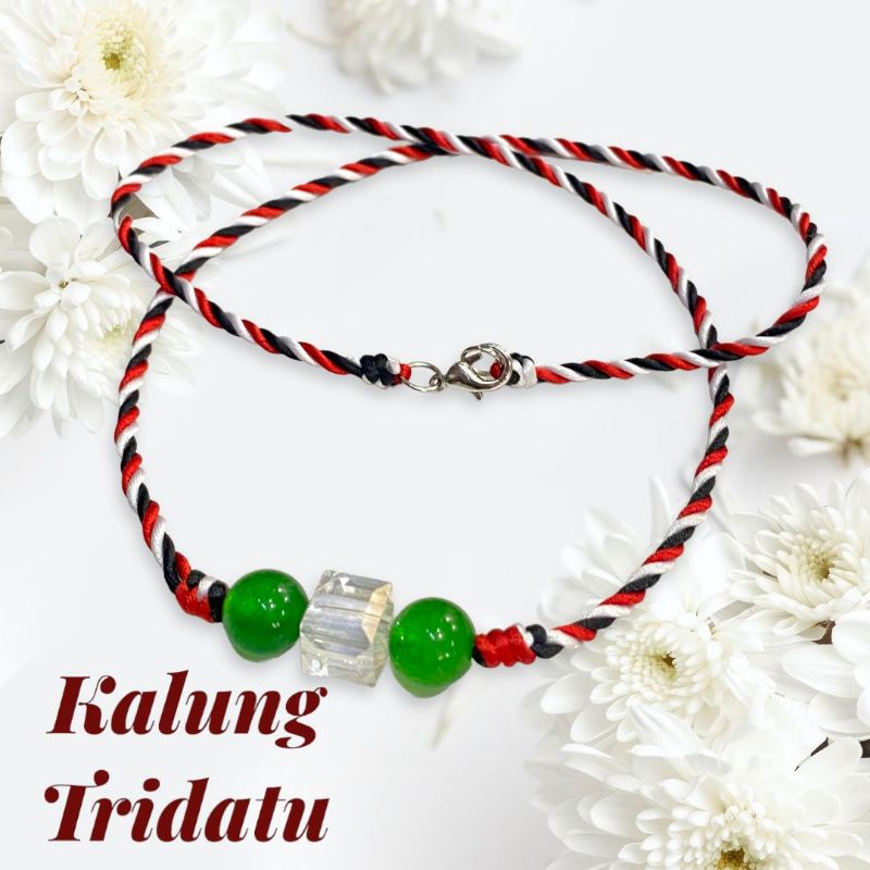 kalung tridatu khas bali