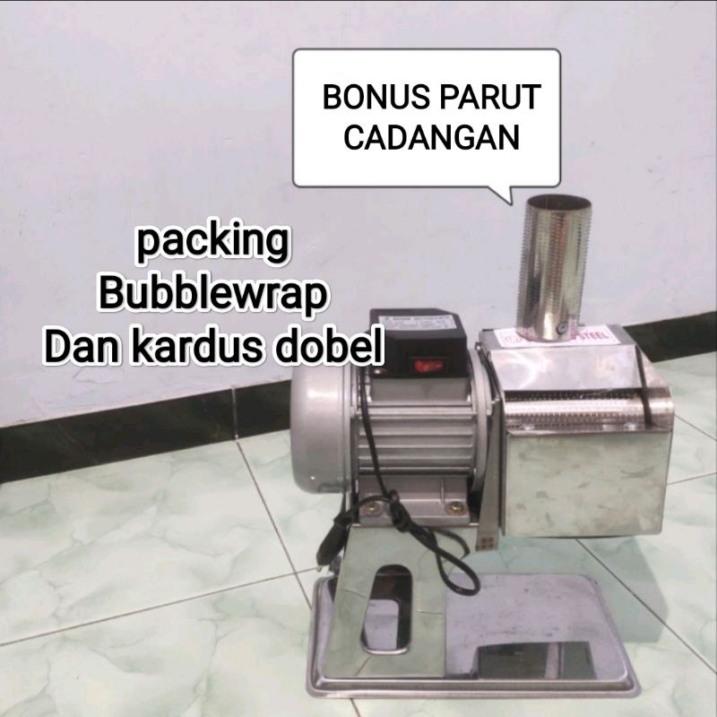 Mesin parut kelapa listrik jahe singkong Stainless