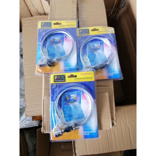 kunci laptop / pengunci laptop / laptop lock / Pengunci notebook kunci notebook