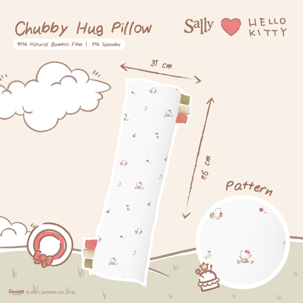 Friends Of Sally 31 x 86cm Chubby Hug Pillow HK Edition