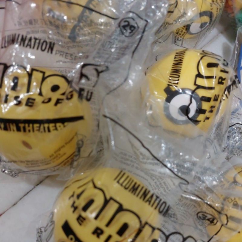Minion The Rise Of Gru Illumination Happy Meal Mcd Mainan