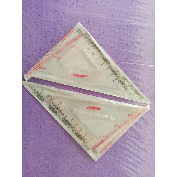 

kojiko triangle/penggaris segitiga merk kojiko kecil