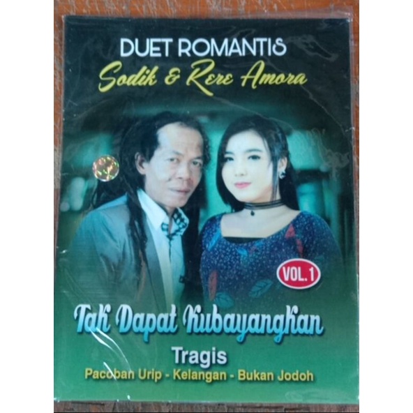 Kaset Original vcd lagu dangdut duet romantis Sodik & Rere amora
