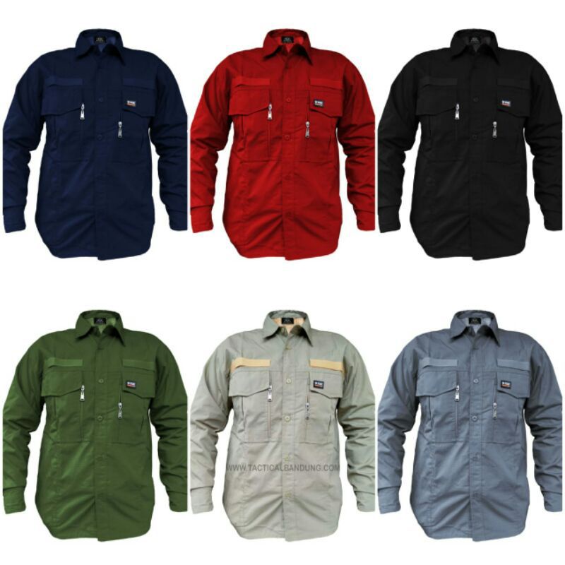 Kemeja Pdl Wtac Lengan Panjang Outdoor kemeja lapangan