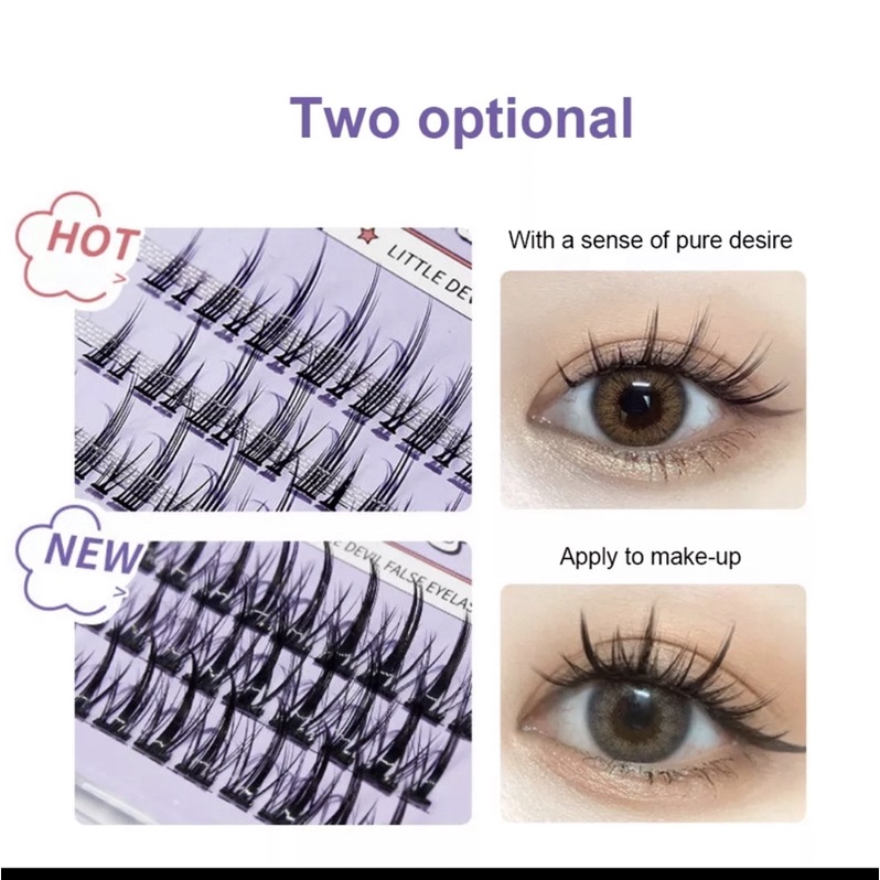 RCS ✅ NEW~ Barbie little devil eyelash bulu mata extensions bulu mata palsu DOUYIN eyelash