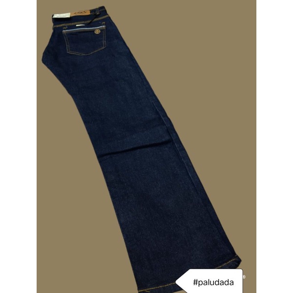 CELANA JEANS , WARNA BIRU TUA /CELANA MERAL TIDAK KAKU