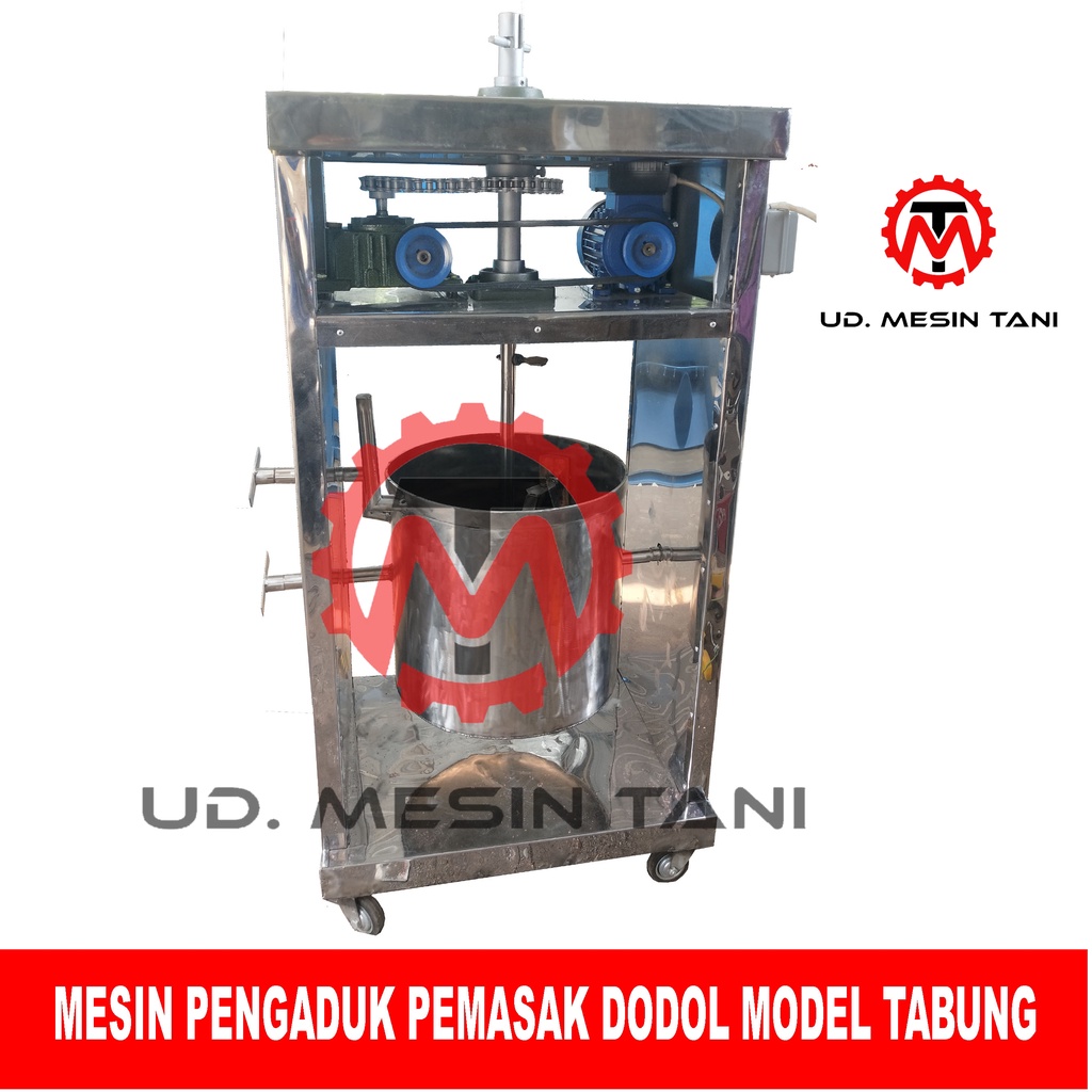 Mesin Pengaduk Dodol Tipe Tabung Stainless