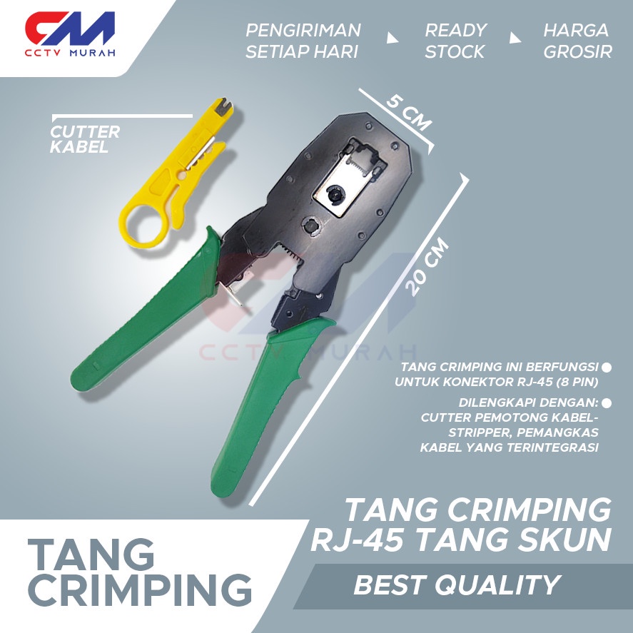 Tang Crimping Tools RJ45 RJ11 || Krimping Tool RJ 45 RJ 11