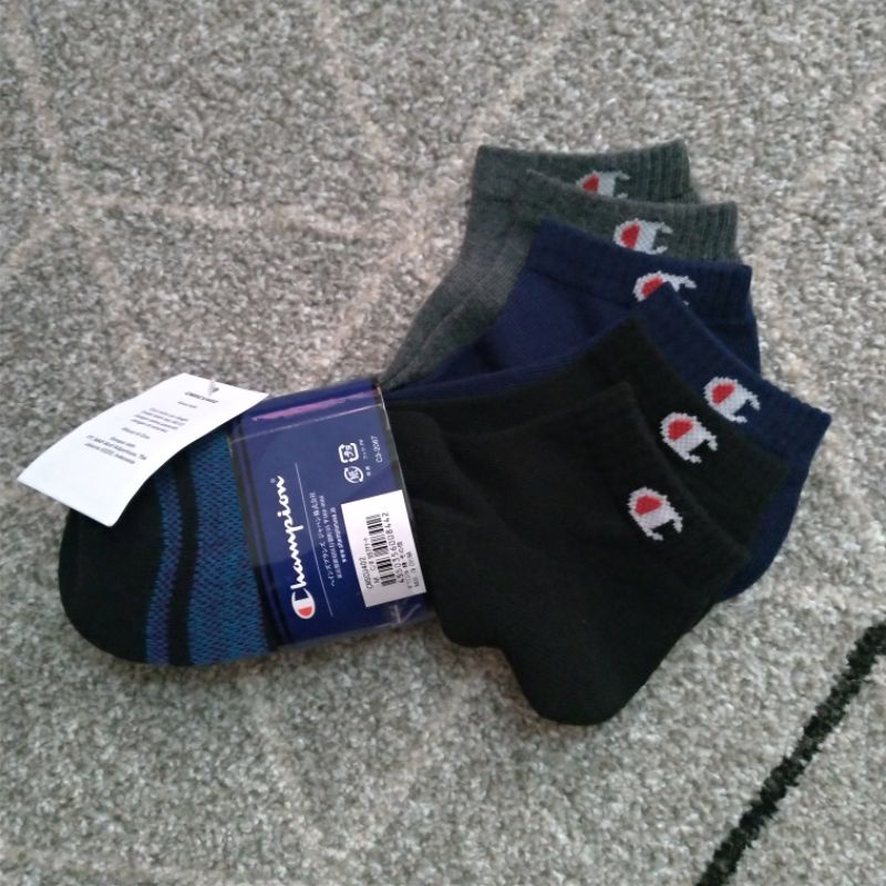 Kaos Kaki Champion Ankle Socks Original