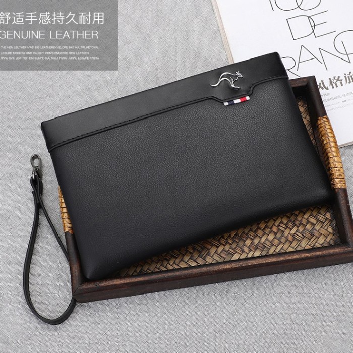 Hand Bag Nyx Clucth Kulit Dompet Pria Hand Wallet