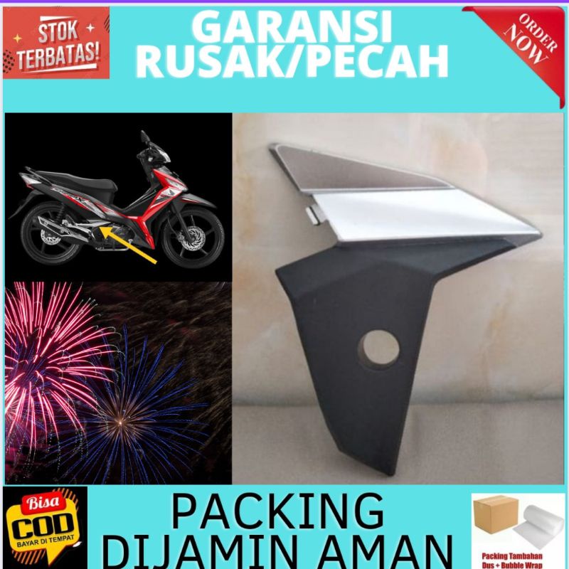 Cover Kaper Tutup Dudukan Footstep Foot Step Kiri Guard L Pivot Cover Honda New Supra X 125 Fi 50606