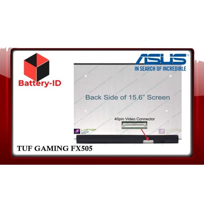 thumbnail image 2 of SCREENARAMA Replacement Screen For ASUS TUF FX505D – 15.6" FHD 1920x1080 144Hz IPS Matte Display With Tools 2 of 12