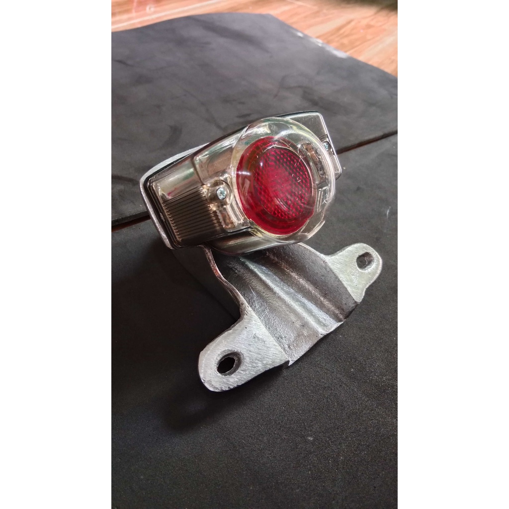 Stoplamp Lampu Stop Stopan Belakang Honda Takegawa Monkey Smoke Set Pangkon Dudukan v80