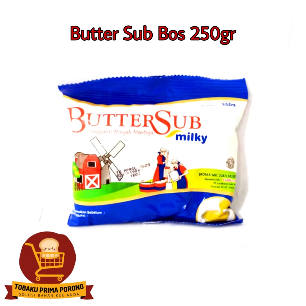 

BUTTER SUB BOS 250 GR / mentega / room butter