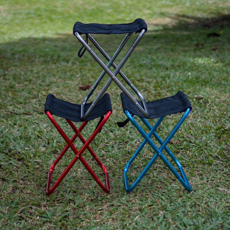 Kursi lipat mini portable - kursi lipat kecil - kursi outdoor - kursi mancing lipat - kursi piknik l