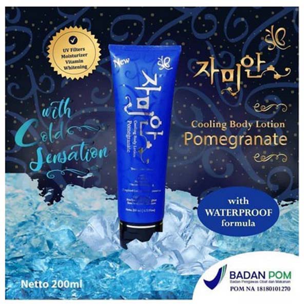 [WATERPROOF] [200ML] [BPOM] SYB Sparkling Body Lotion Whitening Pomegranate | Hand Body Lotion 200ml | Vitamin C |Cerianti