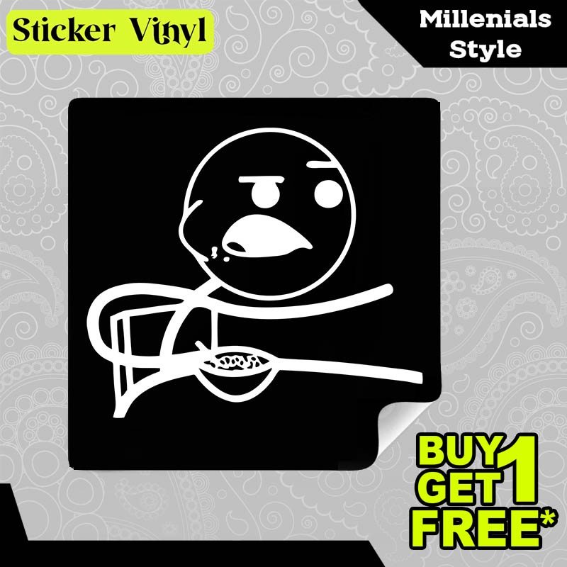 

Stiker Sticker Cereal Guy Sarapan Sereal di Pagi Hari Desain Keren dan Kekinian Aesthetic Bahan Vinyl Satuan Anti Air