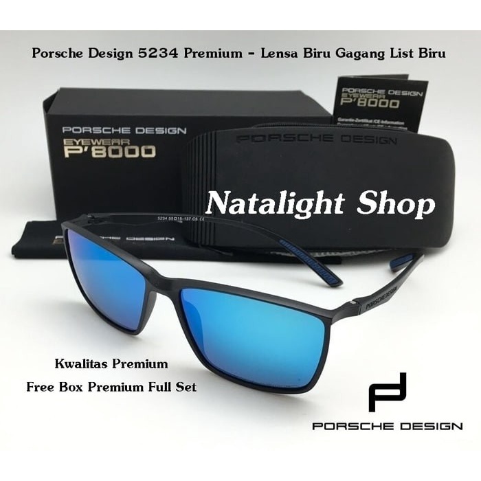 Sunglasses Kaca Mata Pria Porsche Design 5234 Super Polarize Mewah