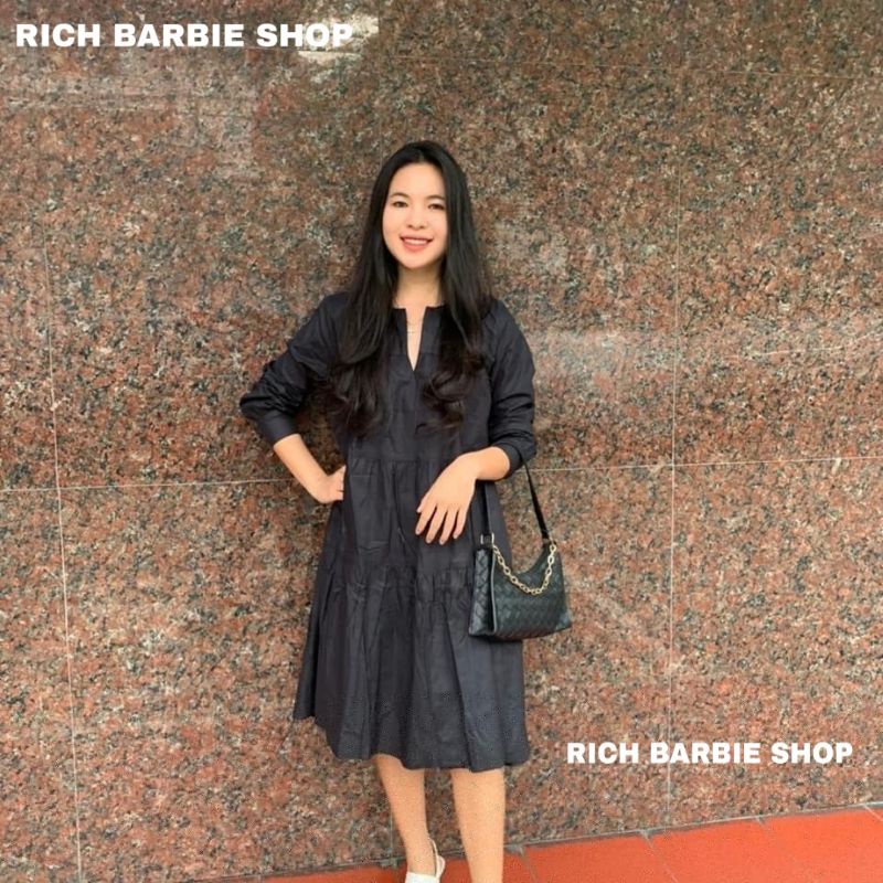 WAVY DRESS | DRESS KOREA | MIDI DRESS | DRESS KATUN