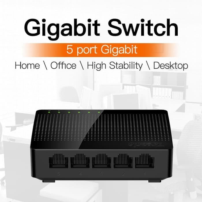 Tenda Switch SG105 5 Port Gigabit Desktop Switch