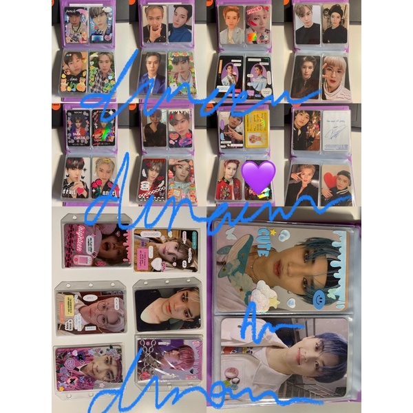 WTS WANT TO SELL PC NCT DOYOUNG TAEYONG MARK resonance punch neo zone firetruck superhuman cherry bo