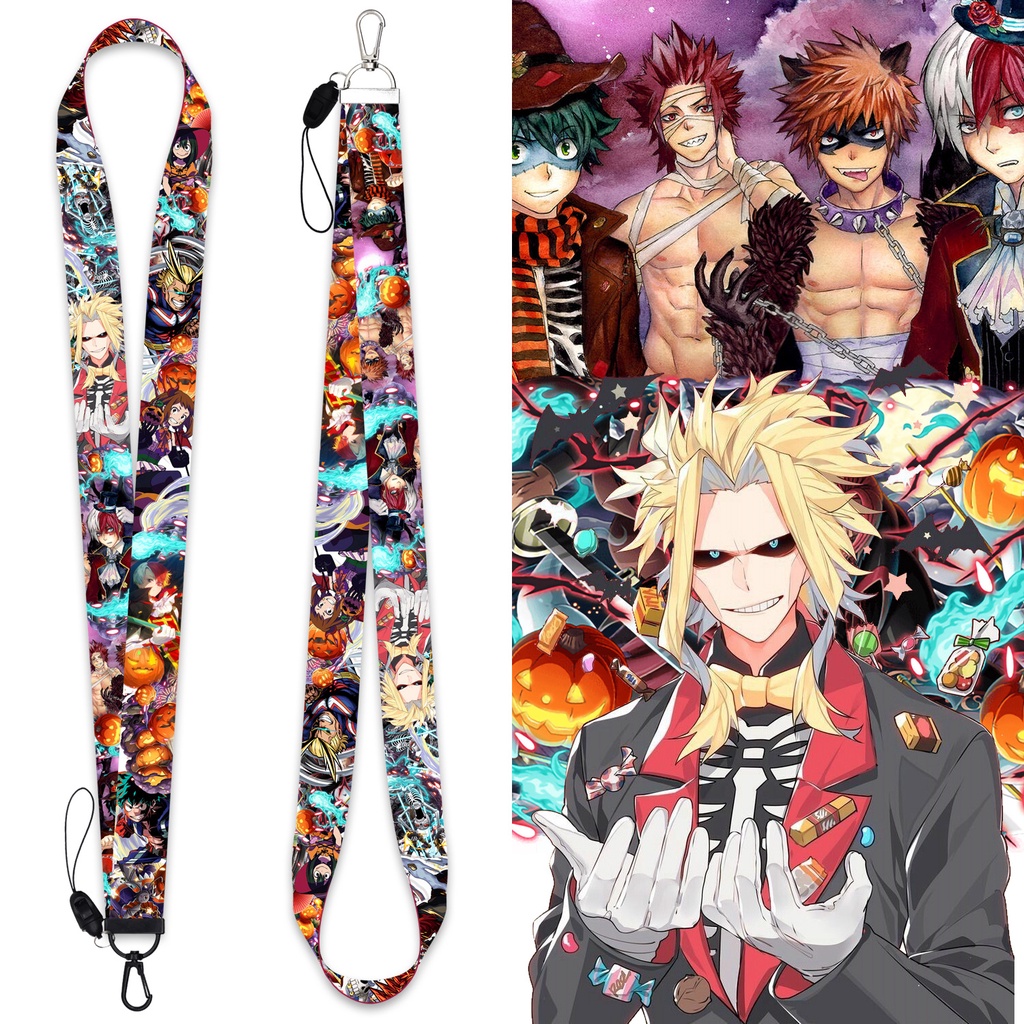 Tali Lanyard Desain My Hero Academia Untuk Halloween